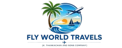 FLY WORLD TRAVELS (K.THANKACHAN AND SONS COMPANY) Logo